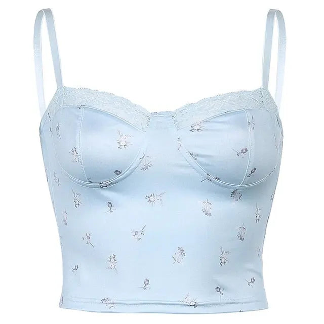 Sweet Floral Camis Top bohoomodern
