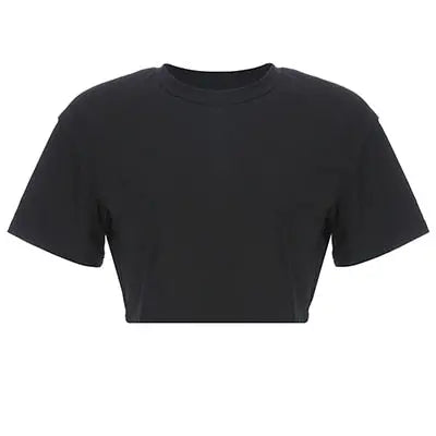 Casual Loose O-Neck Crop Tops bohoomodern