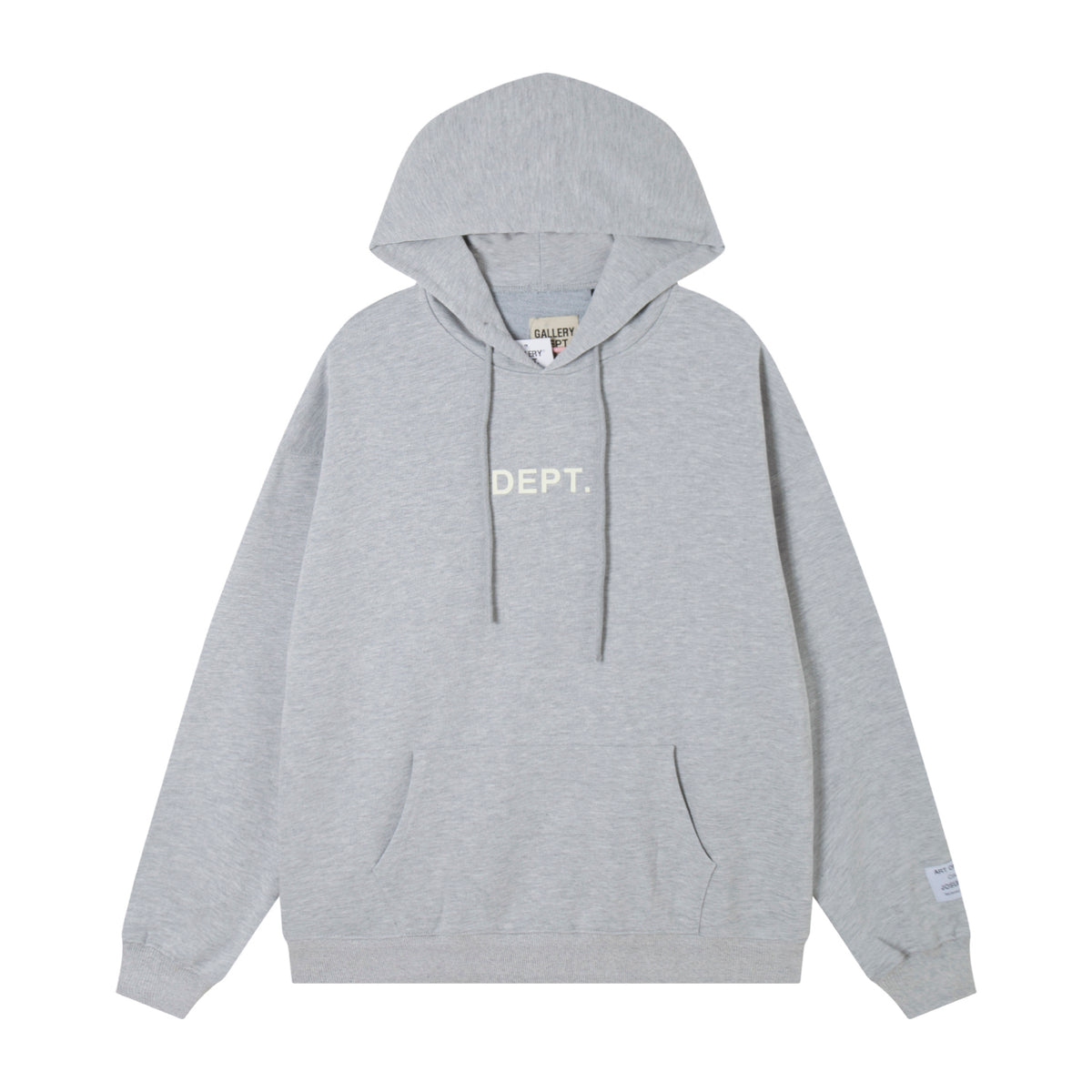 Gallery Dept. — DEPT. Logo Hoodie — Heather Grey