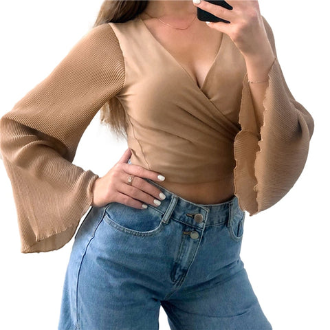 Long Flared Sleeves