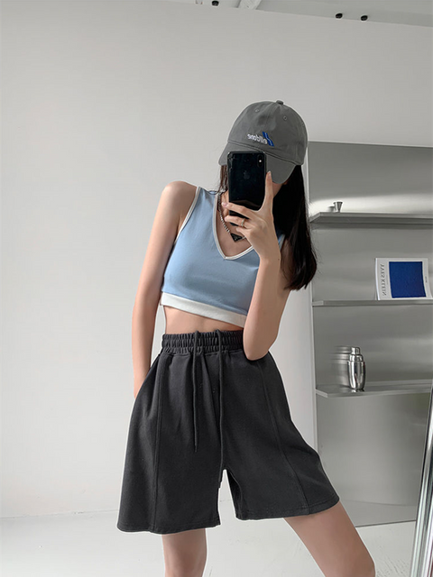 Casual Sports Shorts Straight