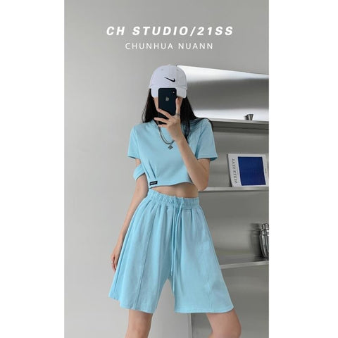Casual Sports Shorts Straight