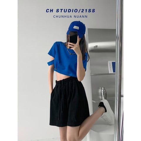 Casual Sports Shorts Straight