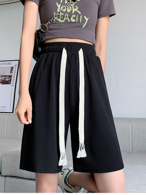 Ice Silk Biker Shorts