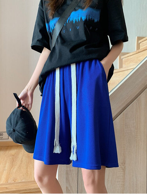 Ice Silk Biker Shorts