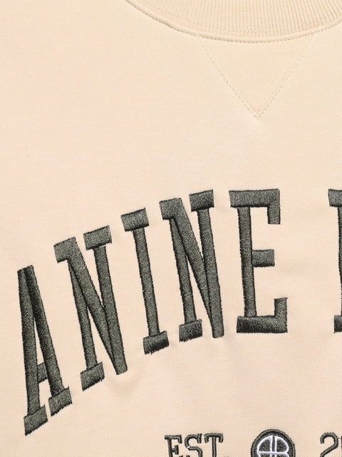 Letter Embroidery Sweatshirts