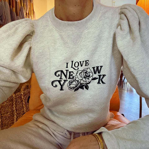 Letter Graphic Thin Sweatshirts