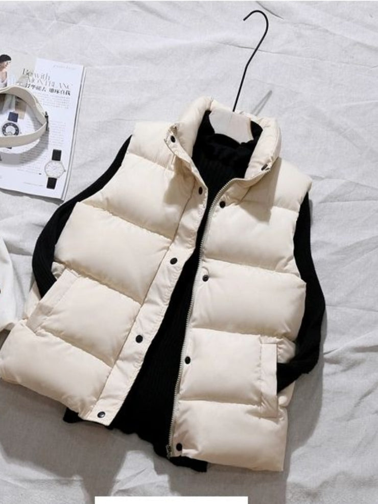 Sleeveless Parkas Jacket