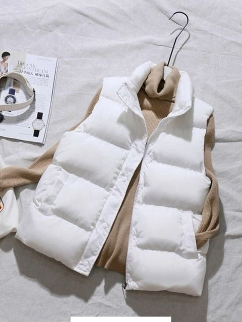 Sleeveless Parkas Jacket