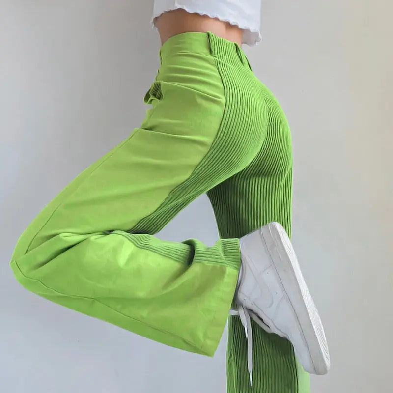Vintage 90S Patched Corduroy Pants bohoomodern