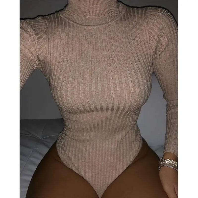 Ribbed Knit Bodysuit bohoomodern