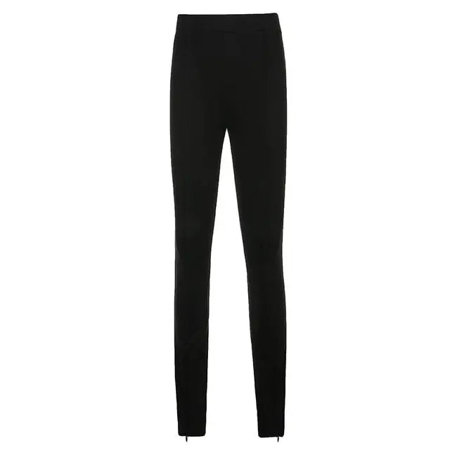 Aesthetic Split Hem Sweatpants bohoomodern