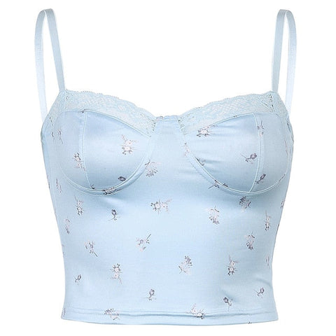 Sweet Floral Camis Top