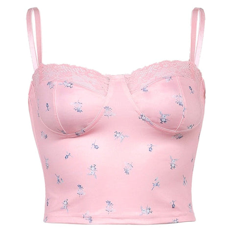 Sweet Floral Camis Top