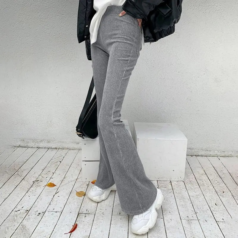 Corduroy Flare Pants bohoomodern