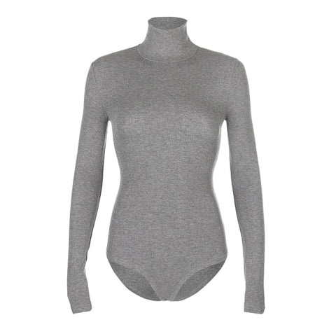 Knitted Long Sleeve Bodysuit