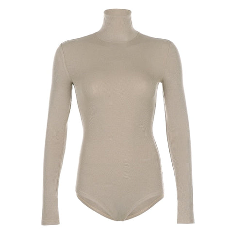 Knitted Long Sleeve Bodysuit