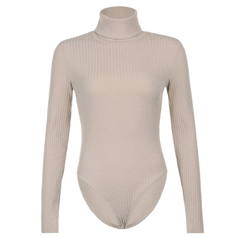 Ribbed Knit Bodysuit