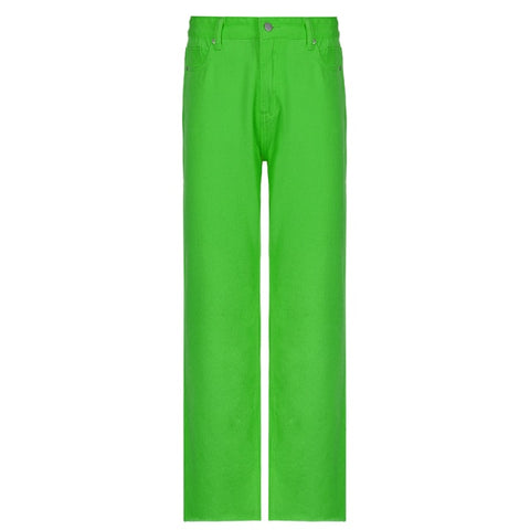 White Trendy Jeans
