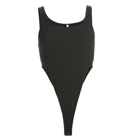 Ribbed Knit Bodysuit
