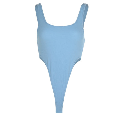 Ribbed Knit Bodysuit