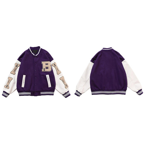 Varsity Baseball Bomber Jacket