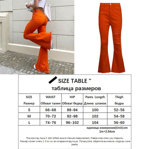 White Trendy Jeans