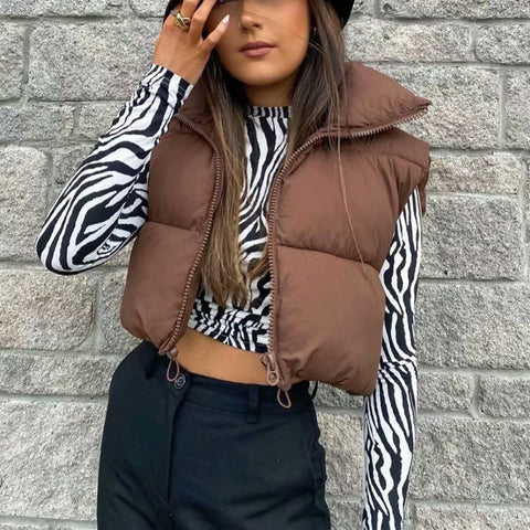 Puffy Vest Sleeveless