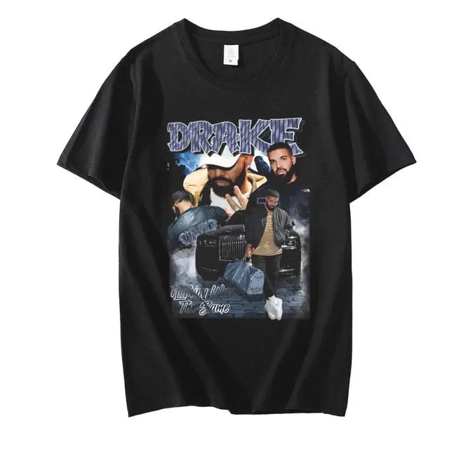 Drake T Shirt Print Oversized Mixnorth