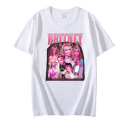 Oversized T Shirt Britney Spears Print