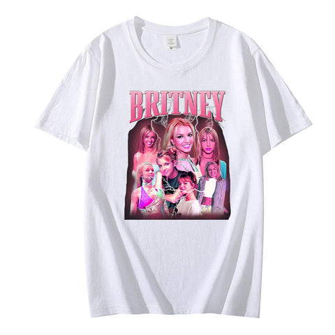 Oversized T Shirt Britney Spears Print