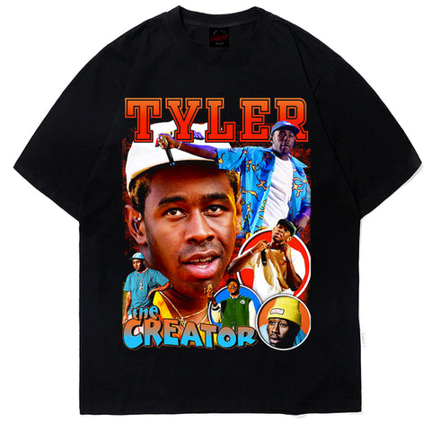 2pac Print T Shirt Oversized