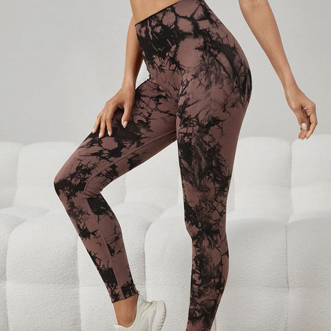 Tie Dye Seamless Leggings