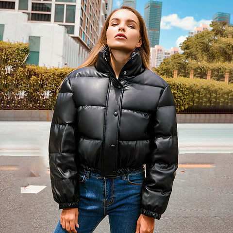 Breasted Padded Down Jacket
